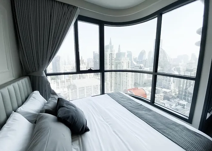 Luxury Skyview 1br - Ultra Fast Wifi - Chit Lom * Bangkok