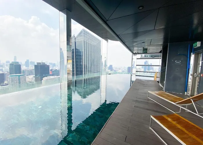 Appartement Luxury Skyview 1br - Ultra Fast Wifi - Chit Lom Bangkok