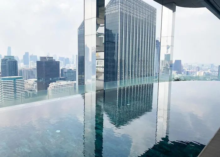 Luxury Skyview 1br - Ultra Fast Wifi - Chit Lom Apartment Bangkok