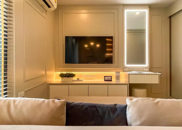 Apartment Luxury Skyview 1br - Ultra Fast Wifi - Chit Lom *