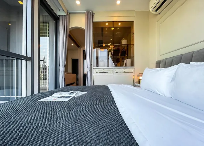 Luxury Skyview 1br - Ultra Fast Wifi - Chit Lom Bangkok