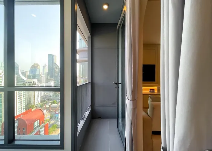 Apartment Luxury Skyview 1br - Ultra Fast Wifi - Chit Lom Bangkok