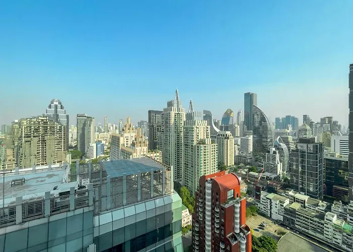 Luxury Skyview 1br - Ultra Fast Wifi - Chit Lom Bangkok