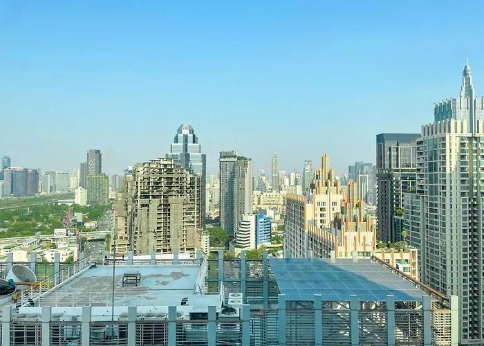 Luxury Skyview 1br - Ultra Fast Wifi - Chit Lom *